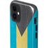 Bahamas Flag Distressed iPhone 12 Mini Impact Case